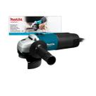 Esmerilhadeira Angular 115Mm M0901B Makita 600W 11000Rpm Corpo Compacto Punho Lateral Dupla Isolação Uso Profissional Corte Desbaste Metais Construção