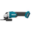 Esmerilhadeira Angular 5" 125mm 18V Sem Bateria Brushless WS2901.9 Wesco Esmerilhadeira Angular 5" 125mm 18V Sem Bateria Brushless WS2901.9 Wesco