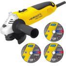 Esmerilhadeira Angular 750W 4.1/2 POL MEE-750 MENEGOTTI + Disco de Corte Standard NORTON Esmerilhadeira Angular 750W 4.1/2 POL MEE-750 MENEGOTTI + Disco de Corte Standard NORTON