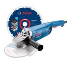 Esmerilhadeira Angular 9'' - 220V - GWS 2200-230 Com Disco de Corte Diamantado - Bosch