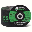 Esmerilhadeira angular Cut Off Wheel SUPMAMMOTH, pacote com 55 polegadas