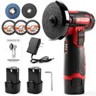 Esmerilhadeira Angular sem Fio Rivlox 3" Kit 12V com 2 Baterias Esmerilhadeira Angular sem Fio Rivlox 3" Kit 12V com 2 Baterias