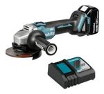 Esmerilhadeira Dga504 + Bateria 5 Ah + Carregador Biv Makita