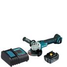 Esmerilhadeira Dga504 + Bateria 5 Ah + Carregador Bivolt Makita