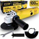 Esmerilhadeira Elétrica 700W 127V SN09 Snel Ferramentas, Angular com Empunhadura, Corte e Desbaste de Metal, Portátil e Resistente