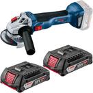 Esmerilhadeira Sem Fio Bosch Gws 18v 10 Brushless Bateria 2a