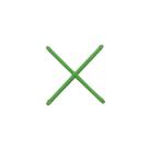 Espaçador 1,0Mm (Com 100 Unidades) Verde - Dtools