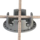 Espaçador C/ Trava Para Malha Pop Ferro Aço Eps 10/5mm 500
