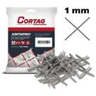 Espaçador Junta Piso Porcelanato Cruzeta Cortag 1 Mm 100 Un