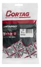 Espaçador Junta Piso Porcelanato Cruzeta Cortag 5 Mm 100 Un