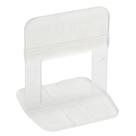 Espaçador Nivelador 1,5mm para Piso Cerâmico e Porcelanato Transparente Pacote 50 Peças Cortag
