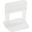 Espaçador Nivelador 3,0mm para Pisos e Revestimentos Transparente Pacote com 50 Cortag