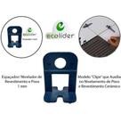 Espaçador Nivelador de Pisos 1mm 50 Unidades Ecolider