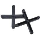 Espacador Piso 4mm Preto Juntalider 100un - Junta Larga