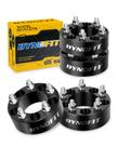 Espaçadores de roda dynofit 50 mm 5x114,3 furo central 80,5 mm