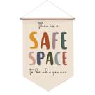 Espaço seguro para pendurar na parede WCDHOR Therapy Office Decor 30x45cm