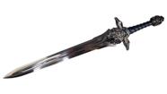 Espada Anduin Lothar Colecionável Decorativa Cosplay Cinza