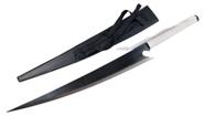 Espada Anime Bleach Kurosaki Ichigo Lâmina De Aço Com Bainha