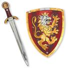 Espada e escudo de brinquedo Liontouch Noble Knight Red 3-8 anos