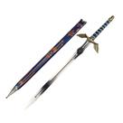Espada Em Aço Master Sword De Link Com Bainha E Suporte