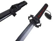 Espada Katana em Bambu Tensa Zangetsu Evolution Anime Bleach Cosplay Kurosaki Ichigo 102CM Espada Katana em Bambu Tensa Zangetsu Evolution Anime Bleach Cosplay Kurosaki Ichigo 102CM