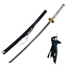 Espada Katana Yamato Vergil Jogo Devil May Cry 5 em Aço Tsuba Dourada com Suporte Expositor