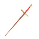 Espada Longa Hema Com material sintético Vermelho Para Treinamento Medieval Geek 120 cm