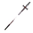 Espada Maçônica 60cm Cabo Prateado Com Adorno Vermelho