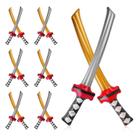 Espada Ninja Samurai inflável NQEUEPN para crianças (12 unidades)
