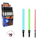 Espada Sabre De Luz Star Com Som E Luz Diferentes Brinquedo Led Recarregável Pilhas