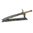 Espada Sting Ferroada Em Resina Bilbo Bolseiro Réplica Decorativa Geek