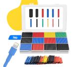 Espaguete Isolante Termo Retrátil Colorido Kit 780 Peças