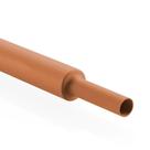 Espaguete Termo Retrátil 10mm Contração 2:1 Rolo Com 100 Metros - Marrom