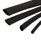 Espaguete Termo Retrátil 12mm Contração 2:1 Rolo Com 100 Metros - Preto