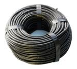 Espaguete Tubo Isolamento Liso 6mm - 100 Metros - Pvc Preto