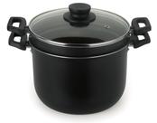 Espagueteira com escorredor antiaderente 5,8 litros panela 22cm ultra 6 Multiflon Espagueteira com escorredor antiaderente 5,8 litros panela 22cm ultra 6 Multiflon