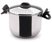 Espagueteira De Aço Inox Panela Para Massa 5 Litros Escorredor Funciona Em Fogão De Indução Macarrão Alto Padrão Qualidade Forma Inox Espagueteira De Aço Inox Panela Para Massa 5 Litros Escorredor Funciona Em Fogão De Indução Macarrão Alto Padrão Qualidade Forma Inox
