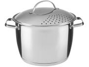 Espagueteira Inox Tramontina Allegra 20cm 4,40L Fundo Triplo