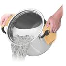 Espagueteira Tramontina Moderna para Indução 24cm Aço Inox