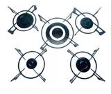 Espalha Chama E Grade Trempe Para Fogão Cooktop Fischer 1743 Espalha Chama E Grade Trempe Para Fogão Cooktop Fischer 1743