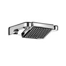 Espalhador da Ducha Acqua Star Preto E Cromado A-01r Lorenzetti