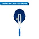 Espanador Eletrostático Angular Com Trava Azul Bralimpia