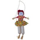Espantalho de palha junino decorativo no Balanço Médio 60cm Espantalho de palha junino decorativo no Balanço Médio 60cm
