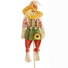 Espantalho no Palito 30cm para Decoração Junina TD5323 Menina