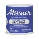 Esparadrapo Hipoalergênico Branco Missner 2,5cm x 90cm