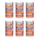 Esparadrapo Impermeável Bege 10cm x 4,5m Missner - Kit 6 unidades
