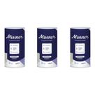 Esparadrapo Impermeável Branco 10cm x 4,5m Missner - Kit com 3 Unidades