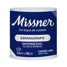 Esparadrapo Impermeável Branco Missner 2,5cm x 90cm