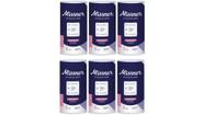Esparadrapo Impermeável Rosa 10cm x 4,5m Missner - Kit 6 unidades