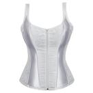 Espartilho Corpete Corset Overbust Com Alça Zíper Frontal